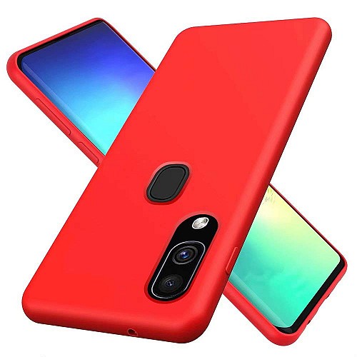 My Colors Liquid Silicon For Samsung A20E Red