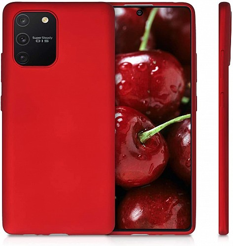 My Colors Liquid Silicon For Samsung S10 Lite Red