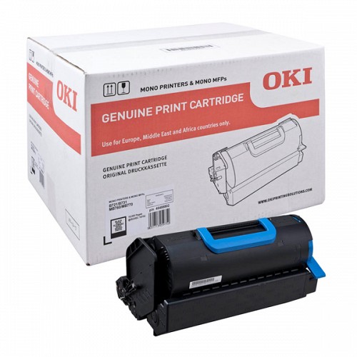 OKI B721/731 TONER BLACK 18K (45488802) (OKI-MB760-B)