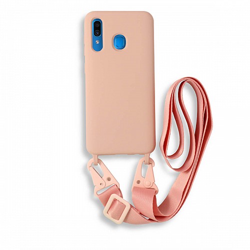 Bodycell Silicon Case   Samsung A30 Pink