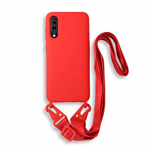 Bodycell Silicon Case   Samsung A70/A70s Red
