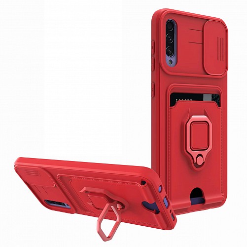 Bodycell Multifunction Case   Samsung A50/A30s Red
