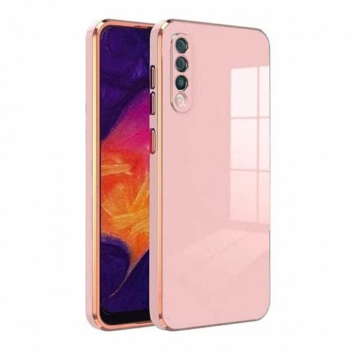 Bodycell Gold Plated Silicon Samsung A50 Pink