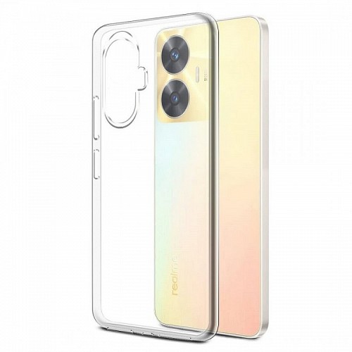 REALME C55 - ΘΗΚΗ ΣΙΛΙΚΟΝΗΣ 0,5mm ΔΙΑΦΑΝΗ