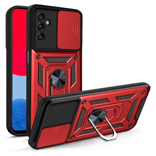 Bodycell Armor Slide Cover Case Samsung M34 5G Red