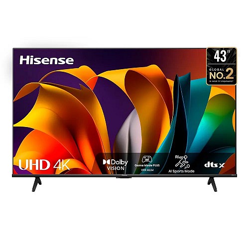 Hisense SMART TV 4K UHD LED 2024 HDR 43 (43A6N) (HIS43A6N)