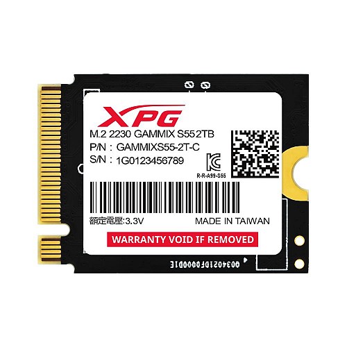 Adata SSD XPG Gammix S55 2TB PCIe 4x4 5/3.2GB/s M223 (SGAMMIXS55-2T-C) (ADASGAMMIXS55-2T-C)