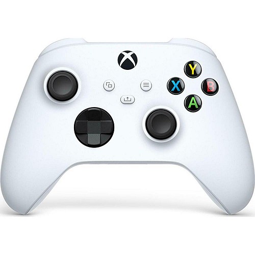 Microsoft Xbox One/S/X  Controller Robot White (QAS-00009) (MICQAS-00009)