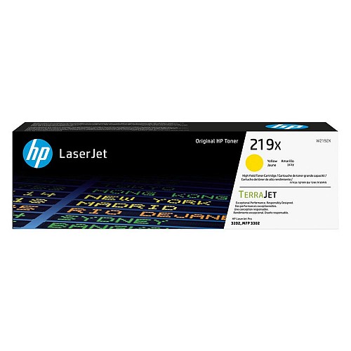 HP 219X Yellow LaserJet Toner Cartridge High Capacity (W2192X) (HPW2192X)