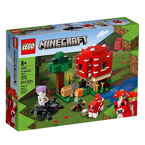 Lego Minecraft: The Mushroom House  8+  (21179) (LGO21179)