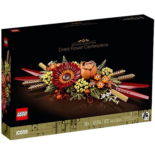 Lego Icons Dried Flower Centerpiece  18+  (10314) (LGO10314)