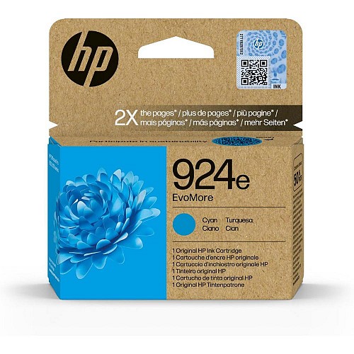 HP  Inkjet No.924e Cyan (4K0U7NE) (HP4K0U7NE)