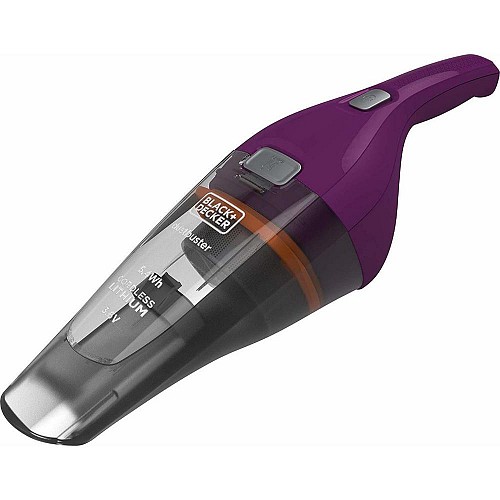 Black & Decker NVC115W Handheld Vacuum Grey Purple Bagless (BD-NVC115W) (BDEBD-NVC115W)