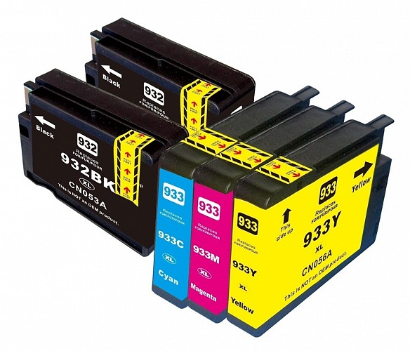   Inkjet  HP, 2x 932XL , 1x 933XL magenta, 1x 933XL , 1x 933XL  HI-932-933XL-PF