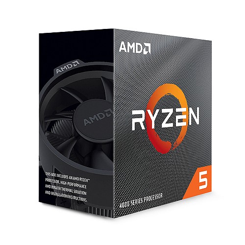  AMD RYZEN 5 4500 Box AM4 (3.6Hz) with Wraith Spire cooler (100-100000644BOX) (AMDRYZ5-4500)