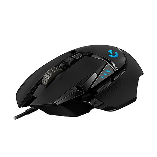 Logitech G502 Hero High Performance RGB Gaming Mouse Black (910-005471) (LOGG502HHP)