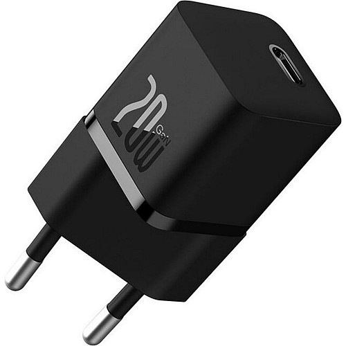 Baseus Mini Wall Charger GaN5 20W Black (CCGN050101) (BASCCGN050101)