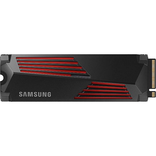 Samsung SSD 990 PRO 1TB PCIe 4.0 (NVMe) R7450/W6900 MB/s w/ Heatsink (MZ-V9P1T0CW) (SAMMZ-V9P1T0CW)