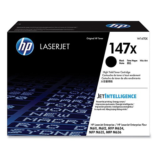 HP 147Y Black LaserJet Toner Cartridge (42k) (W1470Y) (HPW1470Y)