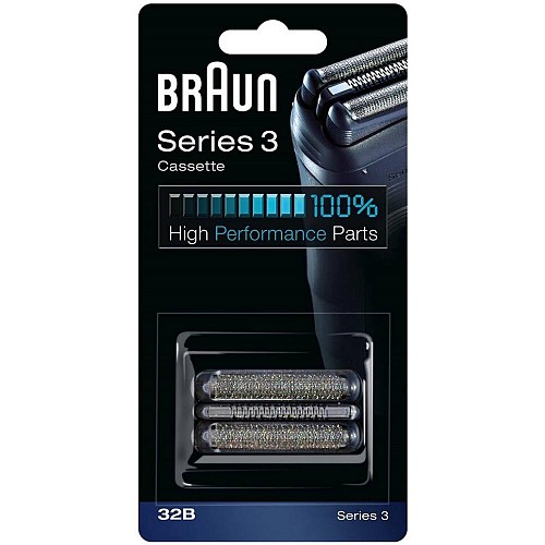 Braun Razor Blade Kombipack 32B  Silver (115694) (BRA115694)