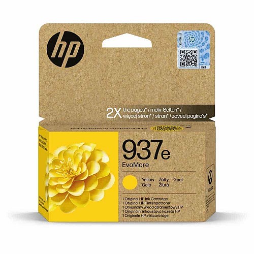 HP Μελάνι Inkjet No.937e Yellow (4S6W8NE) (HP4S6W8NE)