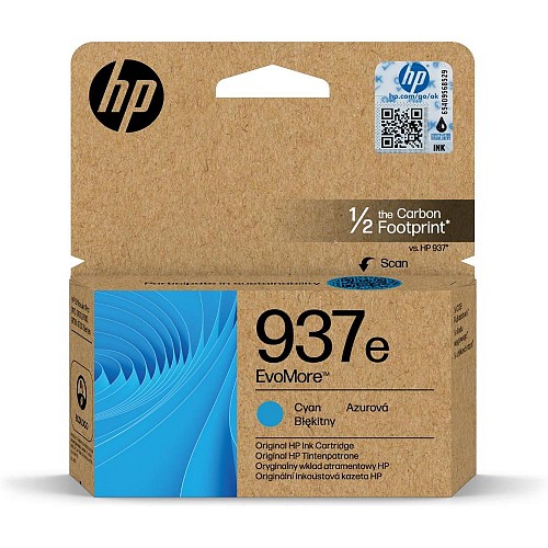 HP  Inkjet No.937e Cyan (4S6W6NE) (HP4S6W6NE)