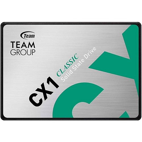 TeamGroup Δίσκος SSD 480GB CX1 SATA III 2.5  (T253X5480G0C101) (TEGT253X5480G0C101)