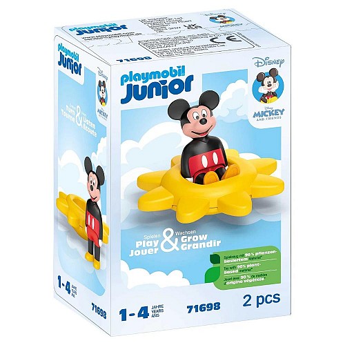 Playmobil Junior Disney: O Μίκυ Μάους Με Περιστρεφόμενο Ήλιο για 1-4 ετών (71698) (PLY71698)