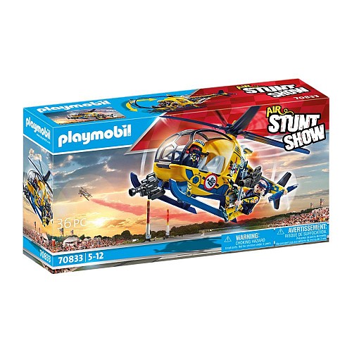 Playmobil Stunt Show Helicopter with Film Crew για 5-12 ετών (70833) (PLY70833)