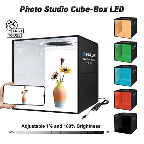 Photo Studio Cube-Box LED 30cm 0125.040