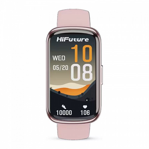 Smartwatch HiFuture EVO2 Smart Band Activity Tracker 1.47 Ροζ-Χρυσό