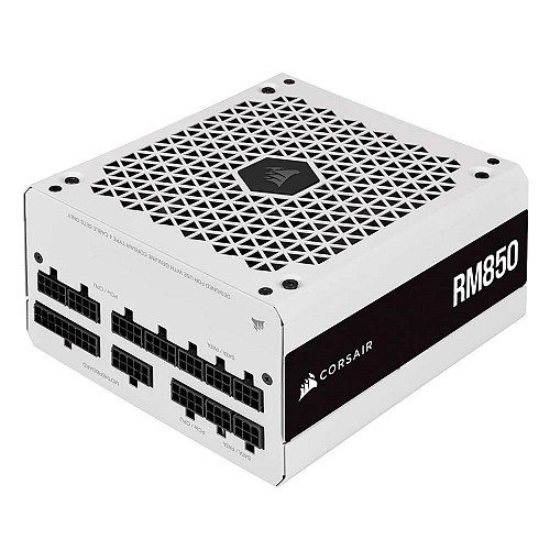 Corsair RM White Series RM850 — 850 Watt 80 PLUS Gold Fully Modular ATX PSU (CP-9020232-EU) (CORCP-9020232-EU)