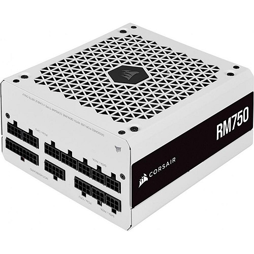 Corsair RM White Series RM750 — 750 Watt 80 PLUS Gold Fully Modular ATX PSU (CP-9020231-EU) (CORCP-9020231-EU)