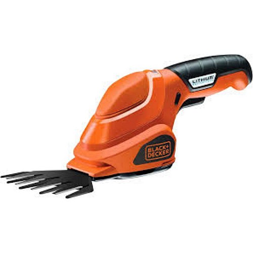 Black & Decker GSL200 Cordless Grass Shear 8 Cm Black Orange Lithium 3.6 V (BDEGSL200)