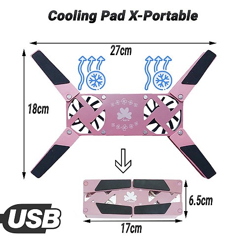 Cooling Pad X-Portable Pink 0125.006