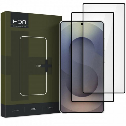 HOFI 2 PACK FULL FACE TEMPERED GLASS SAMSUNG S25 ULTRA black