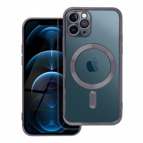 iS TPU MAG ELECTRO IPHONE 11 PRO trans black backcover