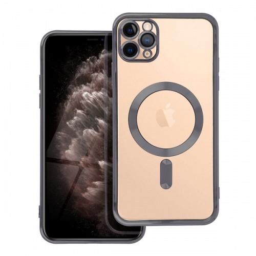 iS TPU MAG ELECTRO IPHONE 11 PRO MAX trans black backcover