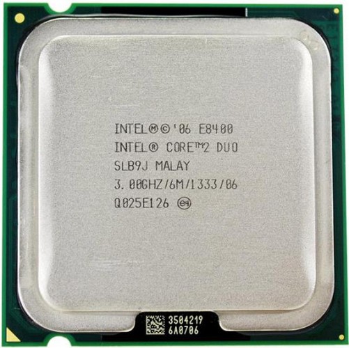 CPU INTEL Core 2 Duo E8400 3.00Ghz 2C 6MB LGA775