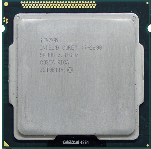 CPU INTEL i7-2600 3.40Ghz 4C 8MB LGA1155