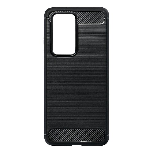 HUAWEI P40 PRO - ΘΗΚΗ ΣΙΛΙΚΟΝΗΣ CARBON ΜΑΥΡΗ