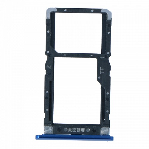 XIAOMI Mi 8 Lite - SIM Card Tray Dual Card Blue Original