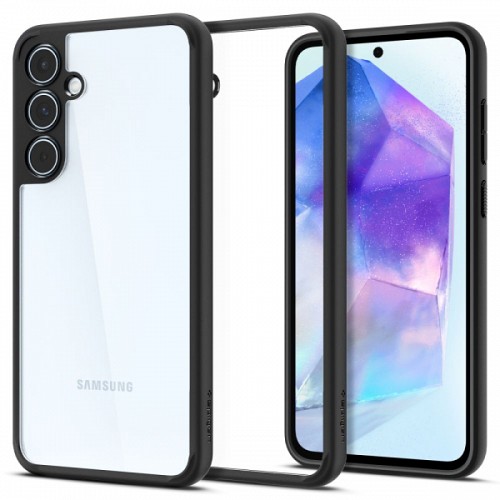 SPIGEN ULTRA HYBRID SAMSUNG A55 5G black backcover