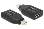 DELOCK αντάπτορας mini DisplayPort σε HDMI 65552, 1080p, μαύρος 65552