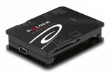 DELOCK card reader 91007  Micro SD/SD/CF/MS/xD/M2,  91007