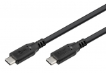 GOOBAY καλώδιο USB-C 74197, USB4, 100W, 20Gbps, 4K/60Hz, 2m, μαύρο 74197