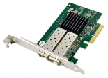 POWERTECH κάρτα επέκτασης PCIe σε Dual SFP ST722, 1000Mbps, JL82576EB ST722