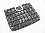 Nokia E71 - Keypad QWERTZ f. Black Metal (9790H30)