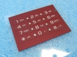 Sony Ericsson W705 - Keypad Numeric Latin Red