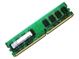 Samsung Refurbished RAM Dimm, DDR2, 1GB 1Rx8 PC2-6400U-666 M378T2863QZS-CF7